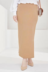 Women's Powder Waist Elastic Pencil Skirt T 802 23yetktr0802