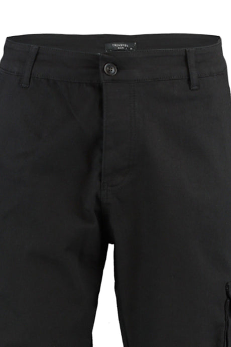 Black Mens Cargo Jogger Pants Tmnaw20pl0633