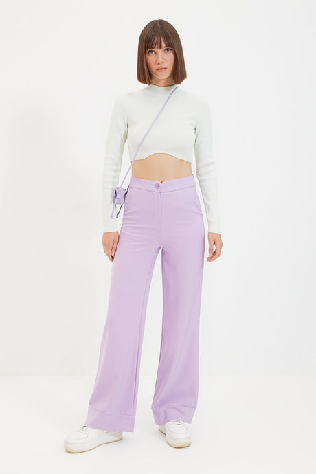 Lilac Wide Leg/wide Leg Woven Pants Twoss19st0179