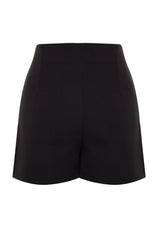 Lilac Pocket Detailed Woven Shorts Skirt Twoss24sr00033