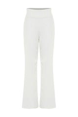 Bridal Ecru Woven Pants Tprss23pl00023