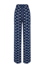 Geometric Pattern Woven Pants Tbess24pl00014