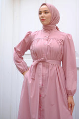 Robed Mevlana Dress Baby Blue Hm2223