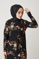 Floral Print Dress Byz100