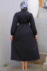 Robed Mevlana Dress Baby Blue Hm2223