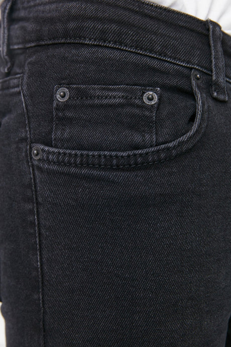 Mens Black Skinny Fit Jeans Tmnaw23je00047