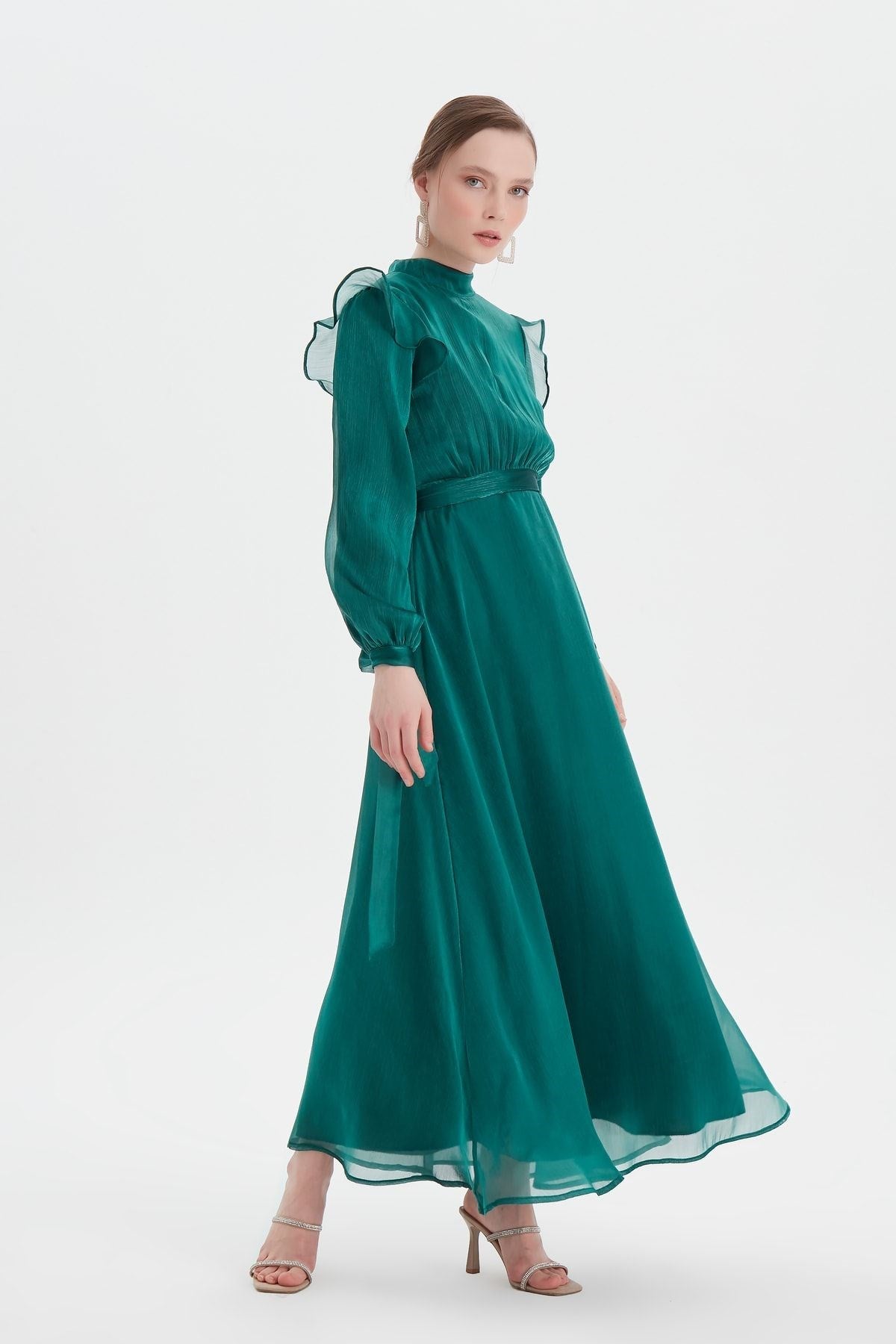 Green Mira Evening Dress Brglbktsab012