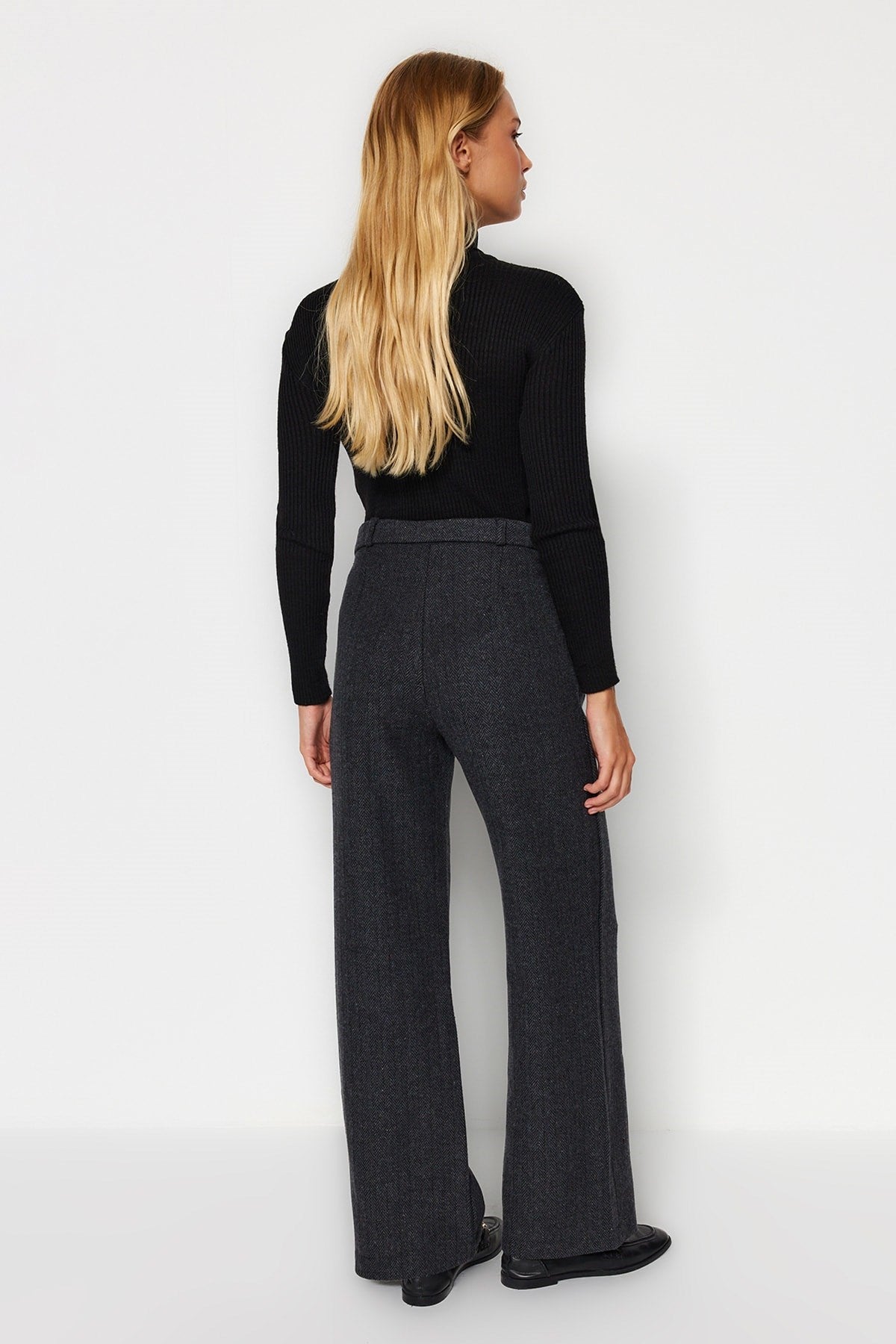 Anthracite Wide Leg/wide Leg Woven Pants Twoaw24pl00200