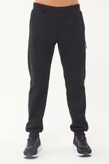 Men's Navy Blue Ribbon Leg 3 Thread Charcoal Winter Pocket Tracksuit Pants 1662 Tb23ml05w1662-1