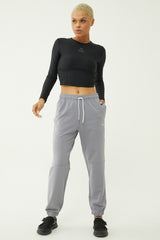 Women's Powder Organic Cotton Loose Sports Sweatpants 0722 Tb23wy05s0722-1