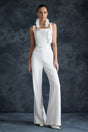 Bridal Ecru Woven Pants Tprss23pl00023