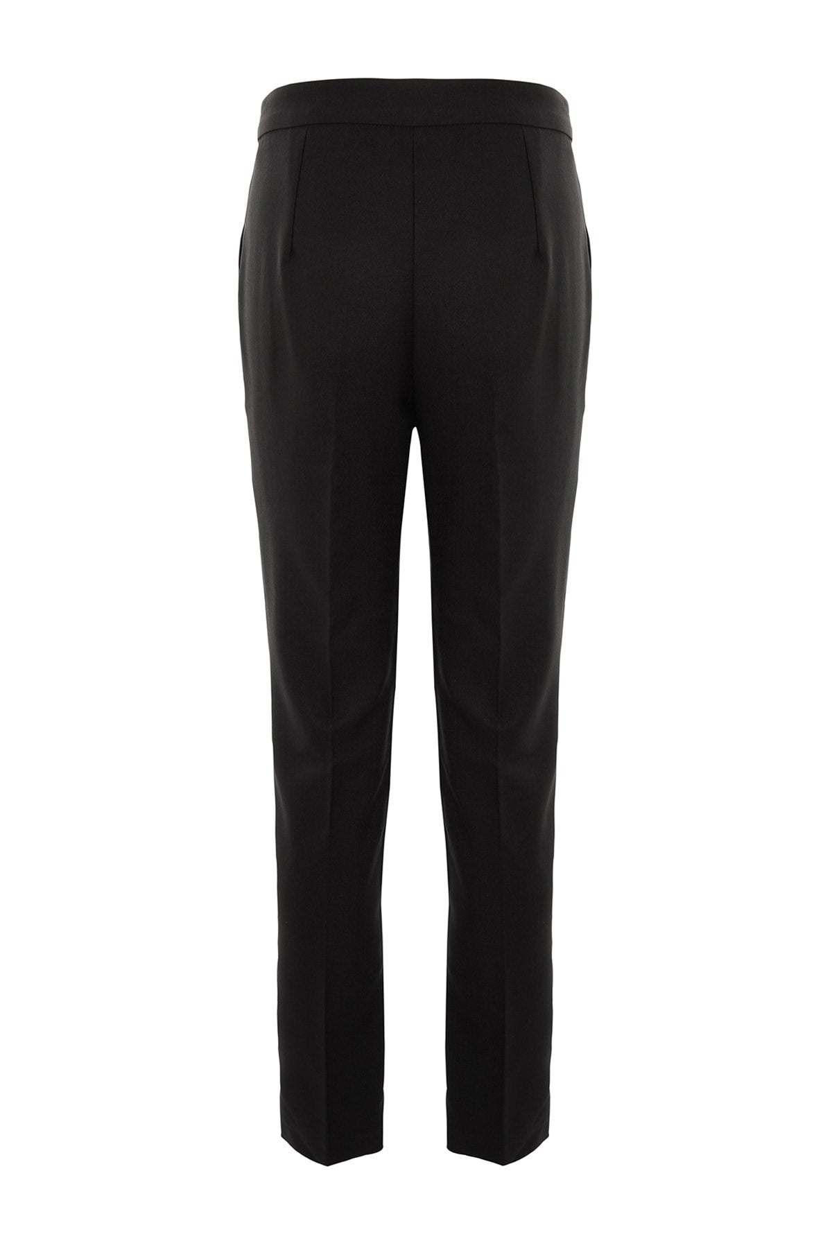 Black Tight Leg Woven Pants Tpraw23pl00000