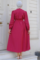 Robed Mevlana Dress Baby Blue Hm2223