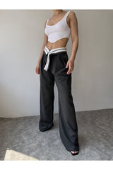 Ganni Black Palazzo Pants 1346-t