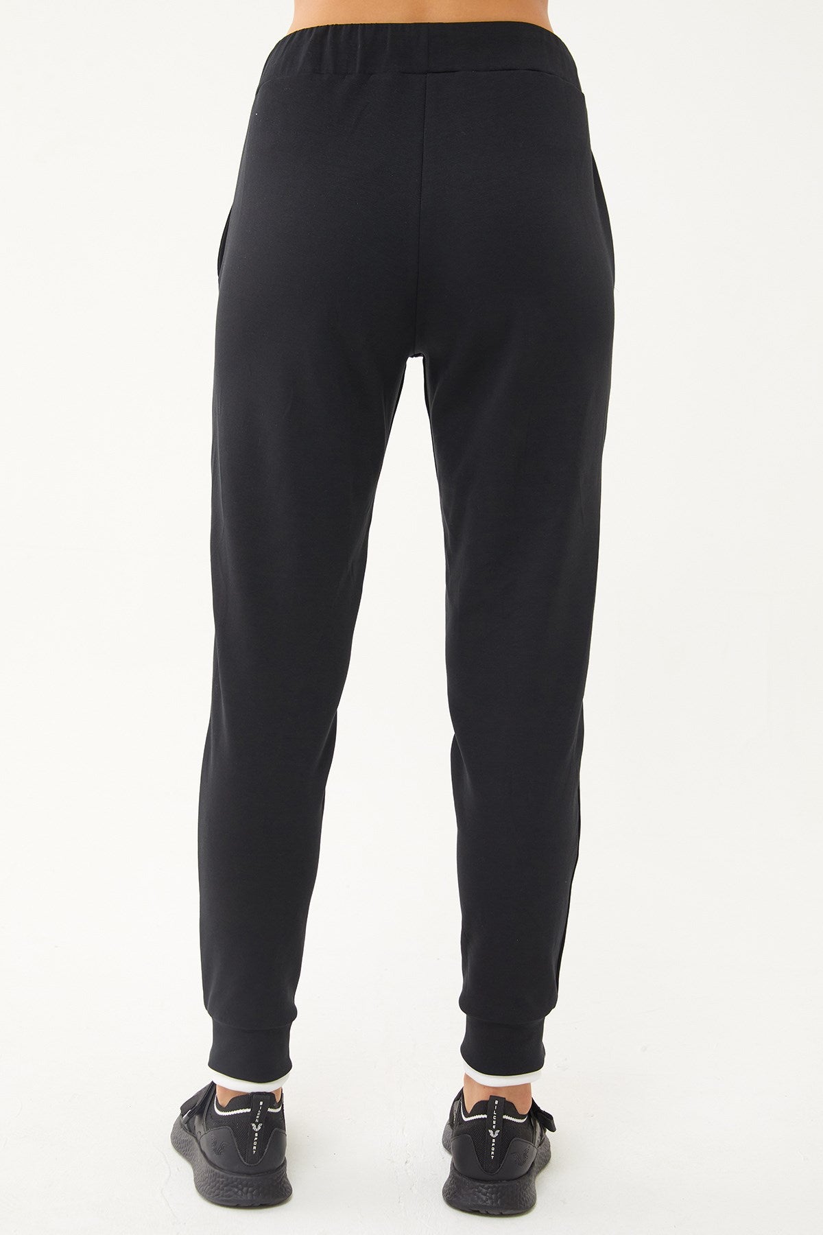 Women Black Soft Textured Lycra Fashion Tracksuit Bottoms 1589 Tycigb0jmn169538184893993