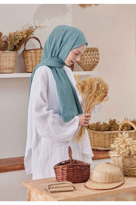 Bamboo Shawl Ocean Dzs000000018-166