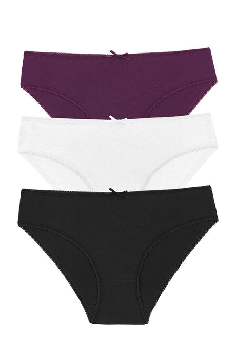 3 Pcs Colorful Panties St0052601