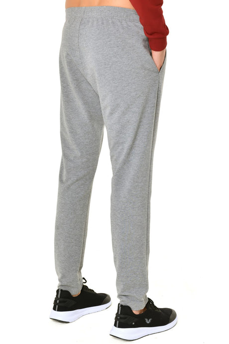 Men's Gray Pocket Cotton Jogger Summer-seasonal Solid Color Casual Sports Sweatpants 0004tb21mi05w00