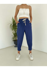 Stone Leg Pleated Pants 50455