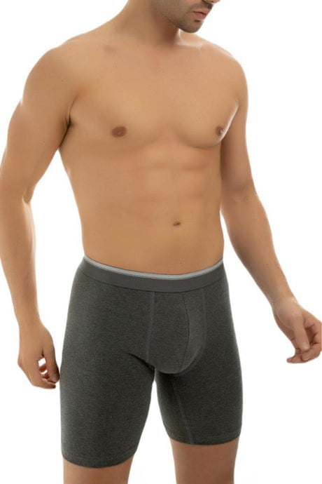 3pcs Long Lycra Male Boxer 1004 Dnk1004-trn3