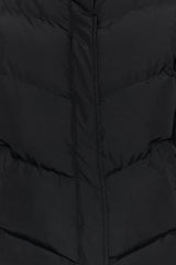 Black Water Repellent Inflatable Coat Twoaw24mo00048