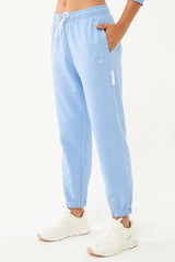 Women's Powder Organic Cotton Loose Sports Sweatpants 0722 Tb23wy05s0722-1