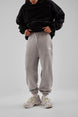 Flaw Atelier Relax Fit Basic Grey Melange Jogger Sweatpants Flaw-006-004-036