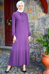 Story Pleated Persimmon Burkini Dress 764-1 T18elb3m764-1