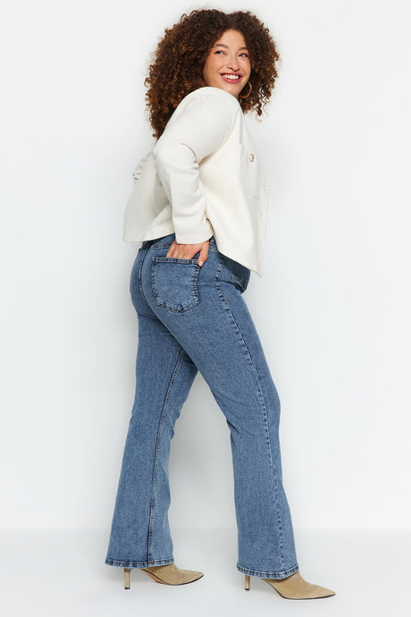 Blue Spanish Leg Jeans Tbbaw24cj00006