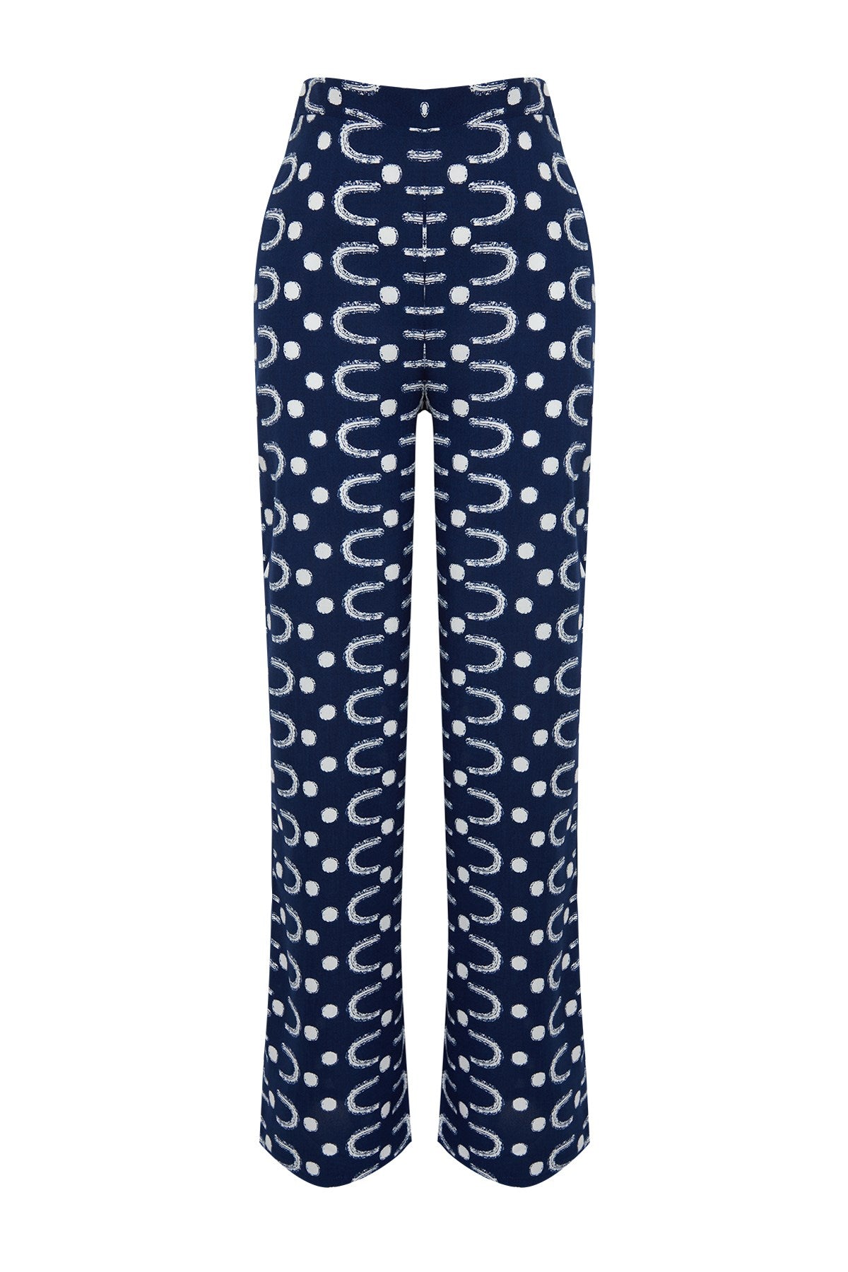 Geometric Pattern Woven Pants Tbess24pl00014