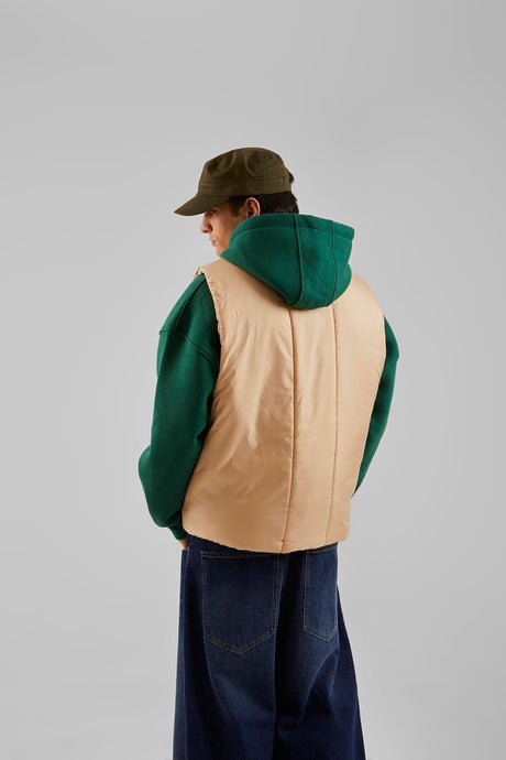 Basic Brown Inflatable Vest Flaw-217-021-001