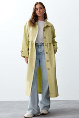 Mint Oversize Wide Cut Long Trench Coat Twoss24tr00017