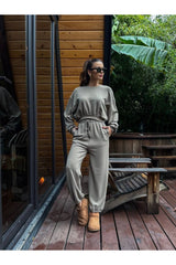 Mink Modal Sweat Pants Suit 50915