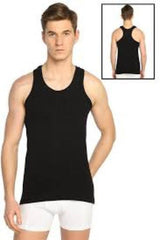 Men's Black 3 Pack Jock Tank Top Seher009