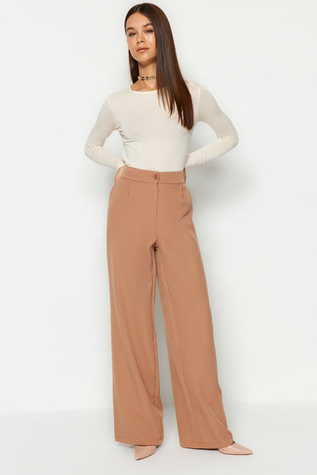 Tile Wide Leg Wide Leg Woven Pants Twoaw22pl0139