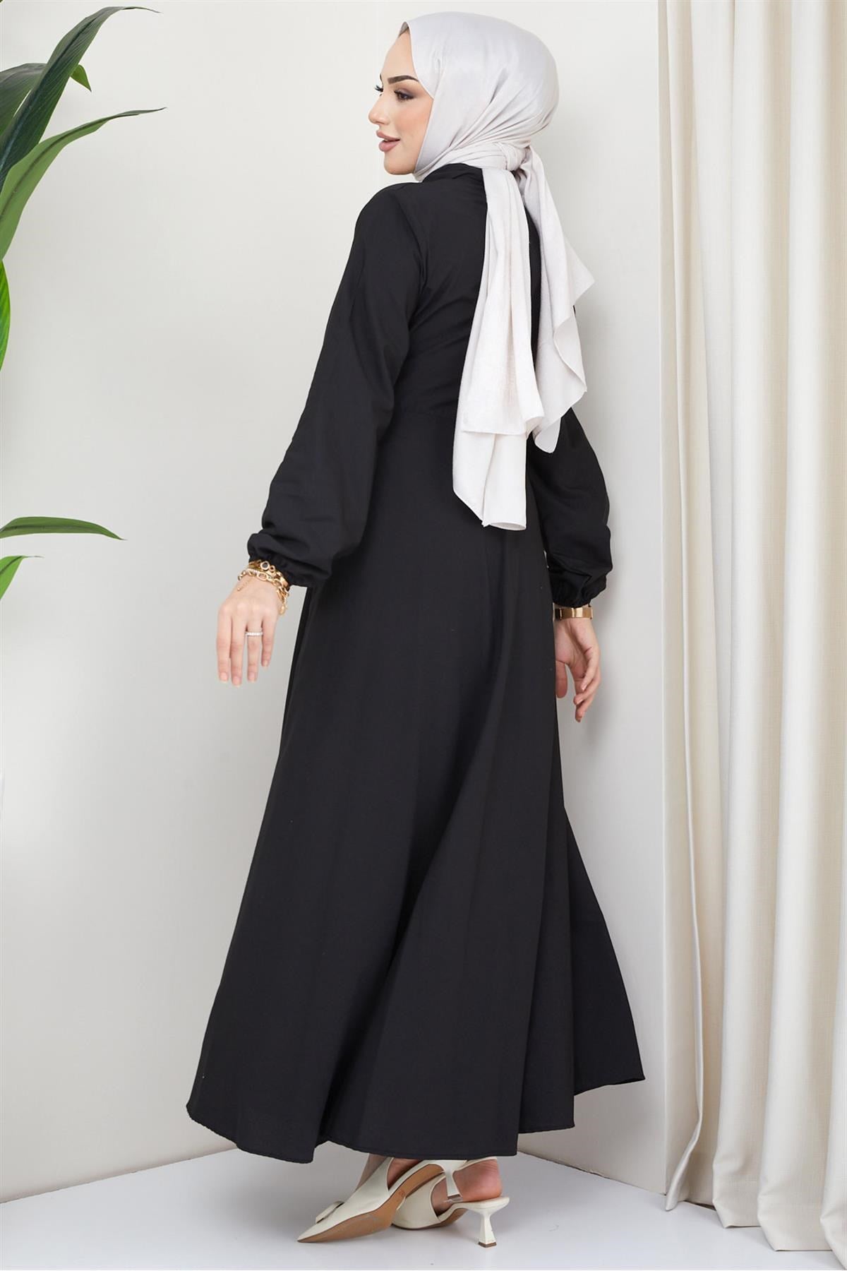 Belted Mahlana Dress Black 2105