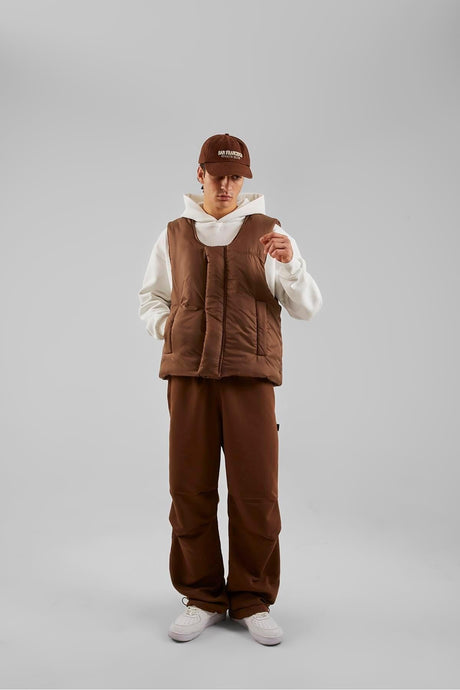 Basic Brown Inflatable Vest Flaw-217-021-001