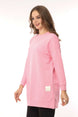 Women's Seasonal Loose Crew Neck Long Burkini Tunic Long Sport Model Seasonal Tunic B102