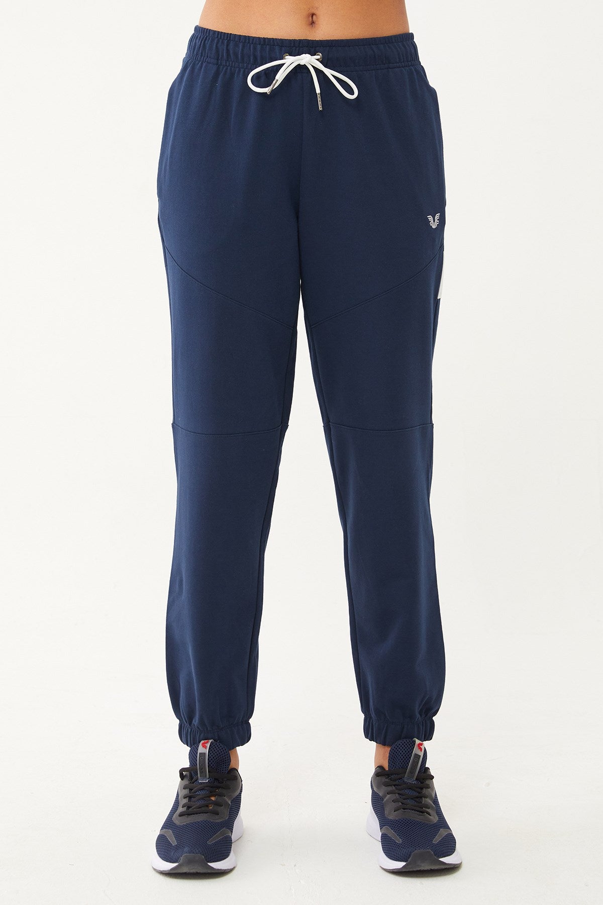 Women's Powder Organic Cotton Loose Sports Sweatpants 0722 Tb23wy05s0722-1