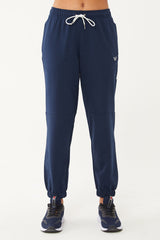 Women's Powder Organic Cotton Loose Sports Sweatpants 0722 Tb23wy05s0722-1