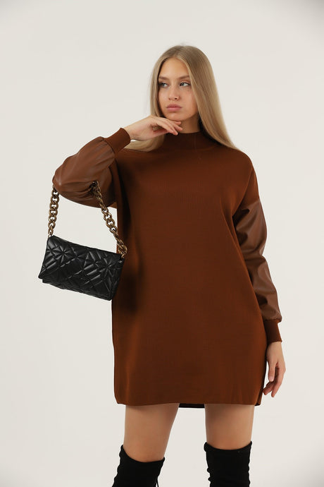 Leather Tunic With Handle Iklm-14738k23