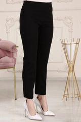 Tight Leg Straight Pants - Black Ms00mb2893