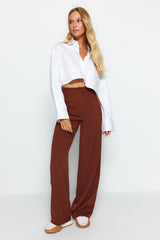 Tile Wide Leg Wide Leg Woven Pants Twoaw22pl0139