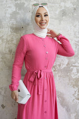 Lemina Belted Dress - Blue Ms00as8900