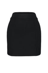 Black Flexible Mini Shorts Skirt Twoss24et00157