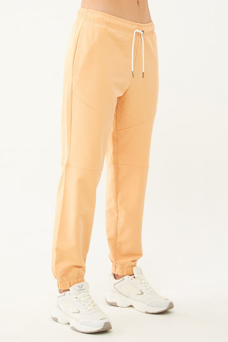 Women's Powder Organic Cotton Loose Sports Sweatpants 0722 Tb23wy05s0722-1