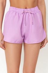 Pink Woven Marine Shorts Tbess24sr00000