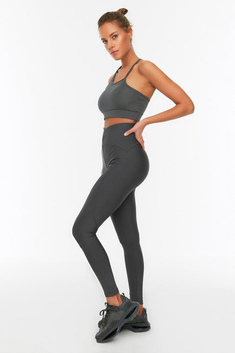 Black Jumper Full Length Sports Leggings Twoss21ta0023