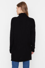 Ecru Thessaloniki Knitted Zipper Knitwear Sweater Tctaw23ak00017