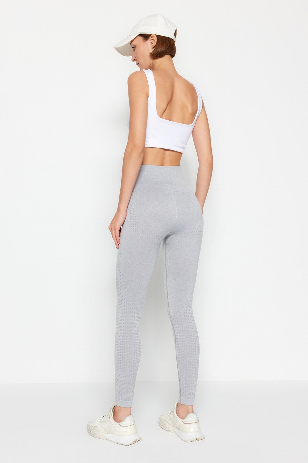 Lilac Seamless/seamless Full Length Sports Leggings Twoss21ty0024